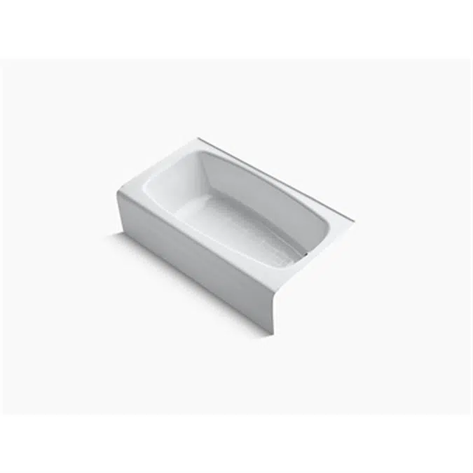 BIM objects Free download! K746 Seaforth™ 54" x 301/4" alcove bath