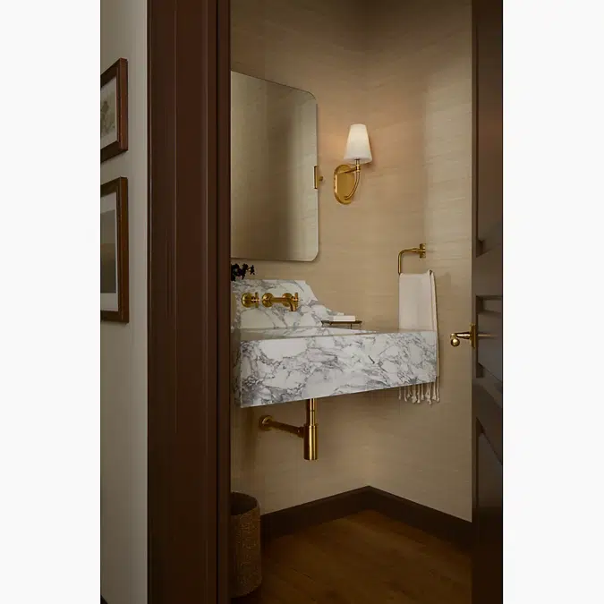 Castia™ by Studio McGee Wall-mount bathroom sink faucet trim, 1.2 gpm