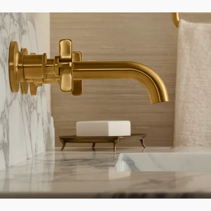 Castia™ by Studio McGee Wall-mount bathroom sink faucet trim, 1.2 gpm