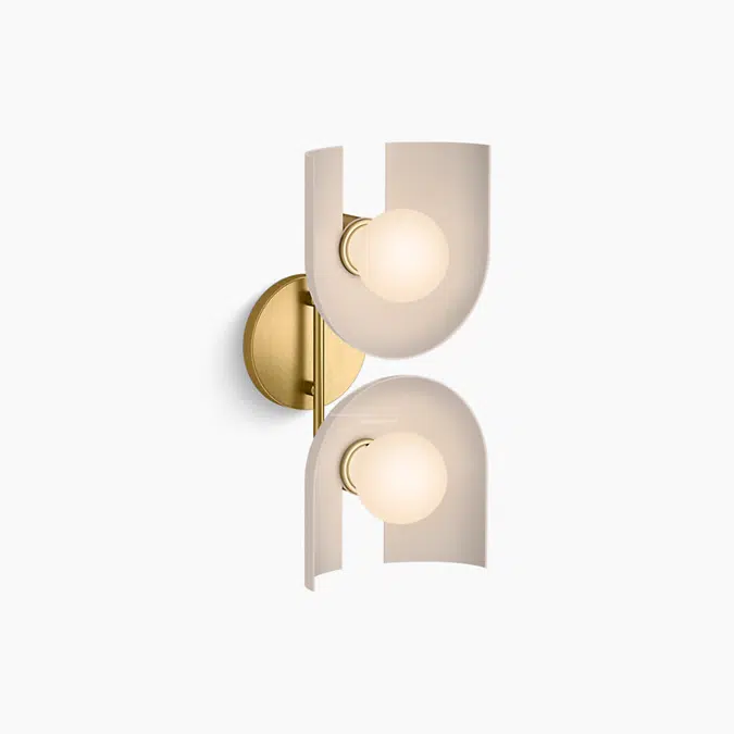 Jabot™ Two-light sconce