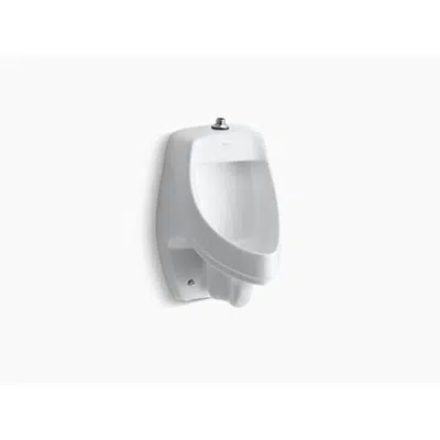 Image for K-5016-ETSS Dexter™ siphon-jet wall-mount 0.5 or 1.0 gpf urinal with top spud, antimicrobial