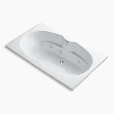 7242 72" x 42" drop-in whirlpool bath için görüntü