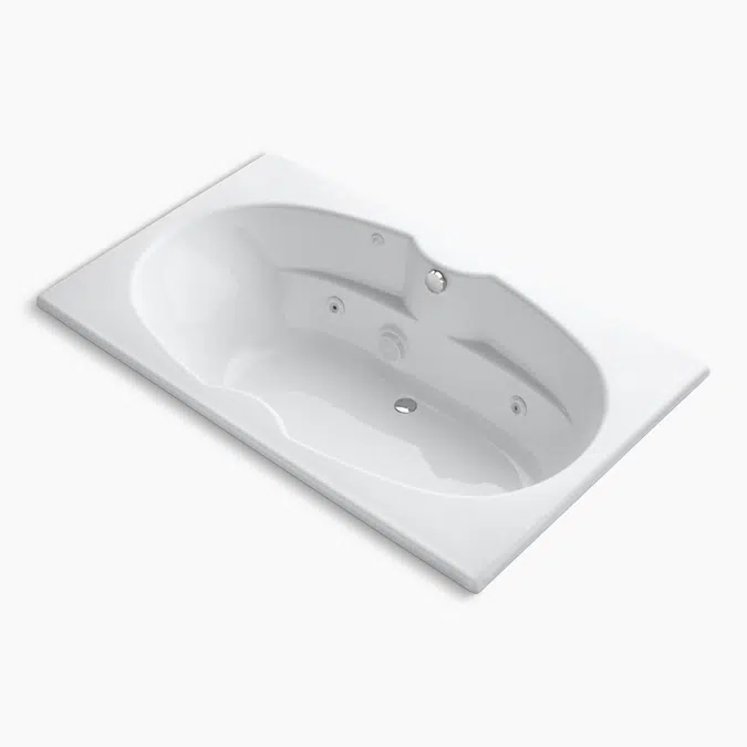 7242 72" x 42" drop-in whirlpool bath