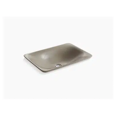 kép a termékről - K-77716 Shagreen Carillon® Rectangle Wading Pool® Vessel bathroom sink