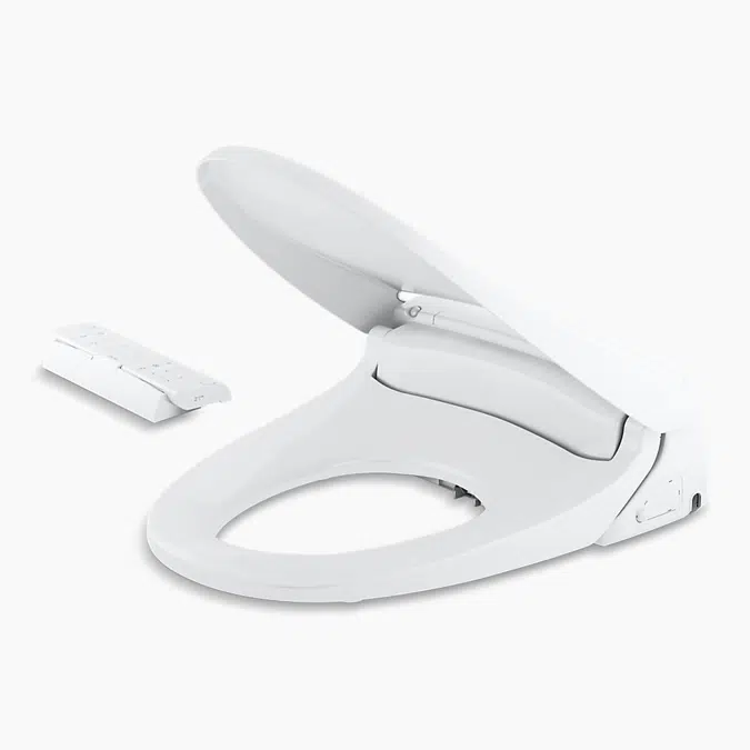 KOHLER Novita(R) Elongated bidet toilet seat with remote control