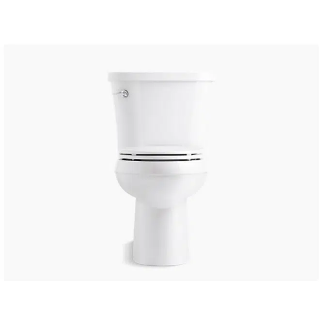 K-31674 Gleam™ Comfort Height® The Complete Solution® two-piece elongated 1.28 gpf chair height toilet with slow-close seat