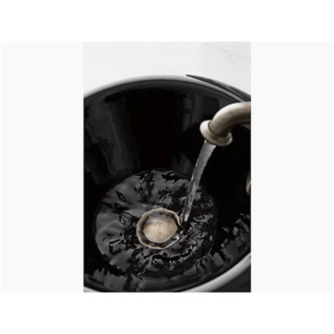 K-20211 Iron Plains® Round Drop-in/undermount bathroom sink