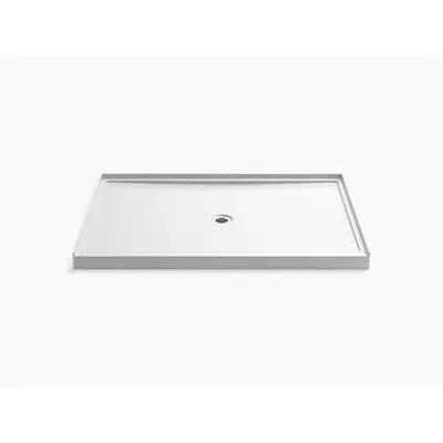 K-8659 Rely® 60" x 42" single-threshold shower base with center drain için görüntü