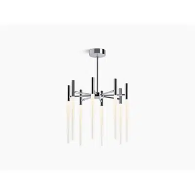 K-23459-CHLED Components® Eight-light LED chandelier için görüntü