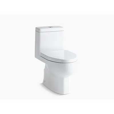 изображение для K-3983-S Reach® One-piece compact elongated dual-flush toilet with slow-close seat