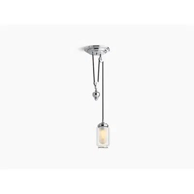 Immagine per K-22654-PE01 Artifacts® One-light adjustable pendant