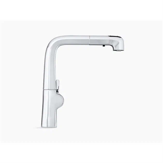 K-6331 Evoke® single-hole kitchen sink faucet with 9" pull-out spout