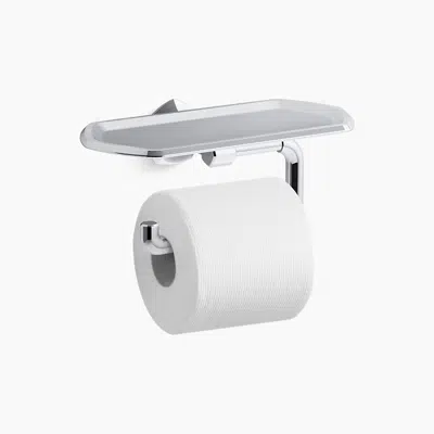 Image for Occasion™ Toilet paper holder with tray