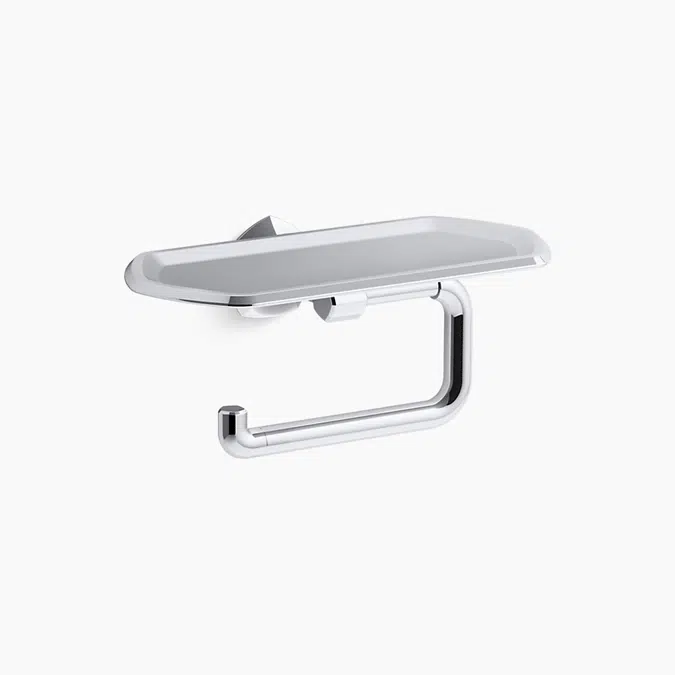 Occasion™ Toilet paper holder with tray