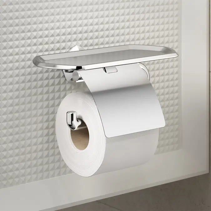 Occasion™ Toilet paper holder with tray