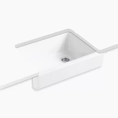 รูปภาพสำหรับ Whitehaven® 29-1/2" undermount single-bowl farmhouse kitchen sink