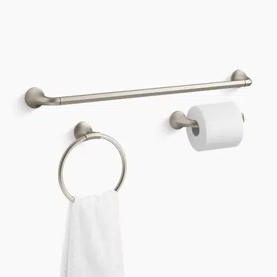 Image for Desette™ Three-piece bathroom accessory set