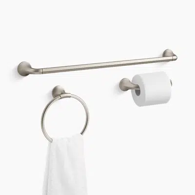 изображение для Desette™ Three-piece bathroom accessory set