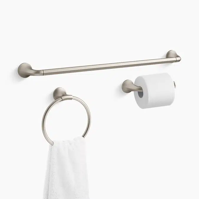 Desette™ Three-piece bathroom accessory set