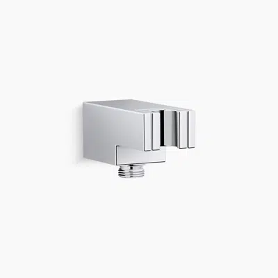 statement™ wall-mount handshower holder with supply elbow and check valve