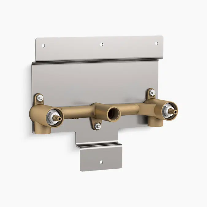 Parallel® Two-handle wall-mount bath faucet valve