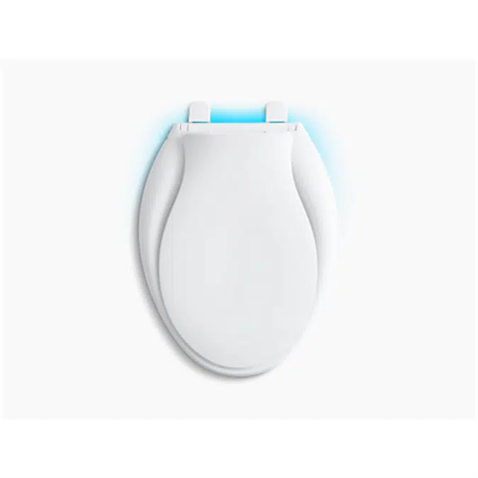 Kohler Transitions Nightlight Readylatch Quiet-Close Elongated Toilet Seat