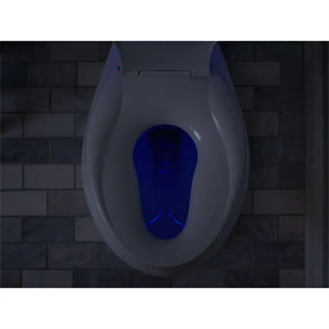 K-2599 Transitions® Nightlight Quiet-Close™ Elongated toilet seat