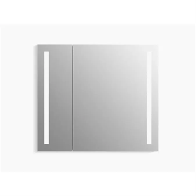 K-99009-TL Verdera® Lighted medicine cabinet, 34" W x 30" H