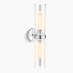 purist® 22" two-light sconce
