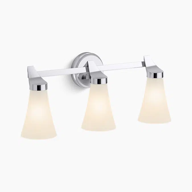 Simplice™ Three-light sconce