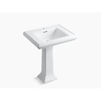 Image for K-2258-1 Memoirs® Classic Classic 27" pedestal bathroom sink with single faucet hole