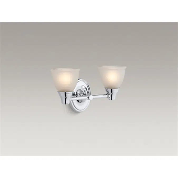 K-11366 Forté® Two-light sconce