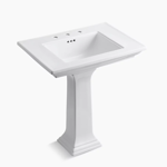 memoirs® stately 30-3/4" rectangular pedestal bathroom sink