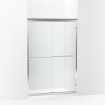 fluence® 44-5/8 - 47-5/8" w x 70-9/32" h sliding shower door with 1/4" thick crystal clear glass