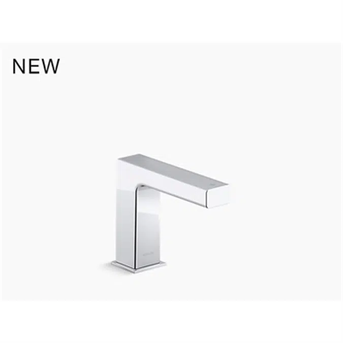 K-103S36-SANA Strayt™ Touchless faucet with Kinesis™ sensor technology, AC-powered
