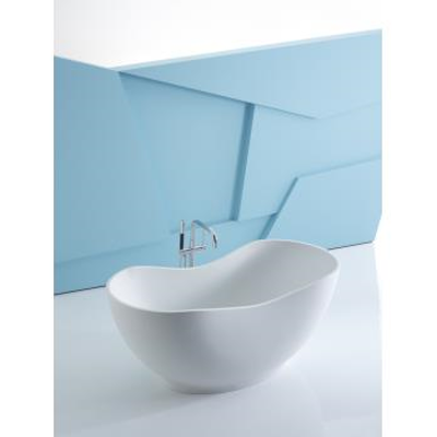 Image pour K-1800 Abrazo® 66" x 31-1/2" freestanding bath with center toe-tap drain