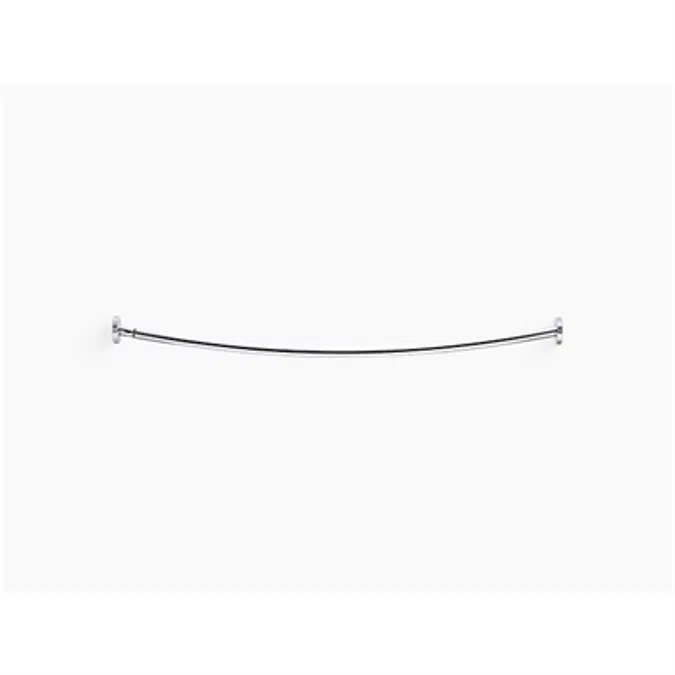 K-9351 Expanse® Contemporary design curved shower rod