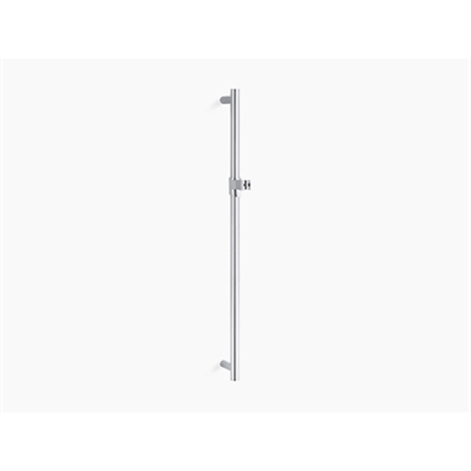 KOHLER Barre coulissante de douche 24  en nickel brossé éclatant | Home Depot Canada