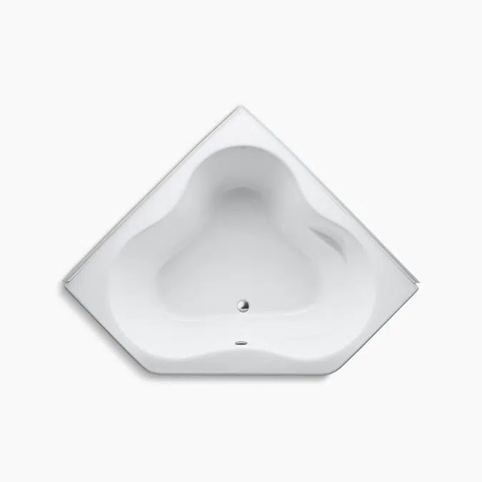 5454 54" x 54" alcove bath with integral flange