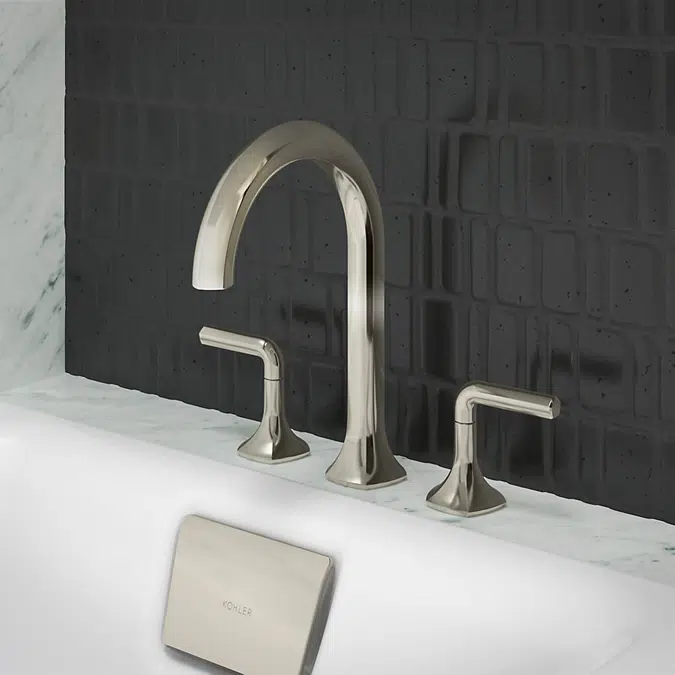 Occasion™ Deck-mount bath spout with Cane design