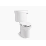 k-25077-sstr kingston™ comfort height® two-piece elongated 1.28 gpf chair height toilet with right-hand trip lever, tank cover locks and antimicrobial finish