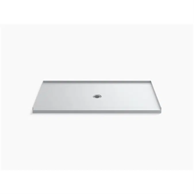 K-1938 Ballast® 66" x 36" shower base with center drain