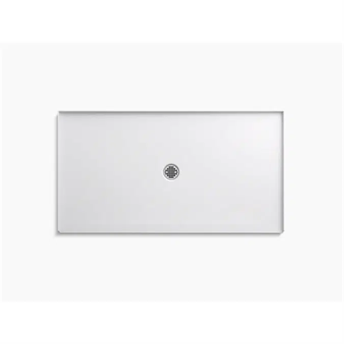 K-1938 Ballast® 66" x 36" shower base with center drain