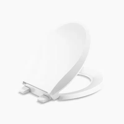Cachet® ReadyLatch® Quiet-Close™ round-front toilet seat için görüntü