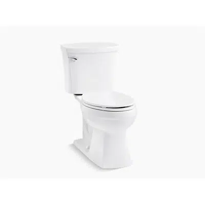 afbeelding voor K-12767 Elliston® Comfort Height® The Complete Solution® two-piece elongated 1.28 gpf chair height toilet with seat