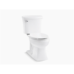k-12767 elliston® comfort height® the complete solution® two-piece elongated 1.28 gpf chair height toilet with seat