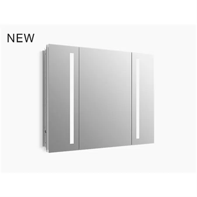 K-99011-TLC Verdera® lighted medicine cabinet, 40" W x 30" H