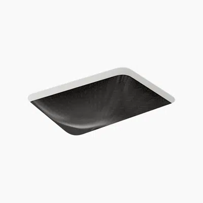 sartorial™ herringbone caxton® 20" rectangular undermount bathroom sink