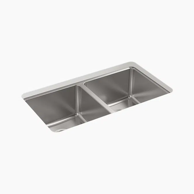 Buckley™ 32-1/4" undermount double-bowl kitchen sink