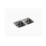 k-3171 undertone® 31-1/2" x 18" x 9-3/4" undermount double-equal bowl kitchen sink